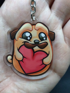 pugLove Keychain